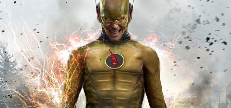 Imagem do principal vilão da série: o Flash Reverso